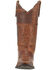 Laredo Women's Whiskey Run Western Boots - Snip Toe, Cognac, hi-res