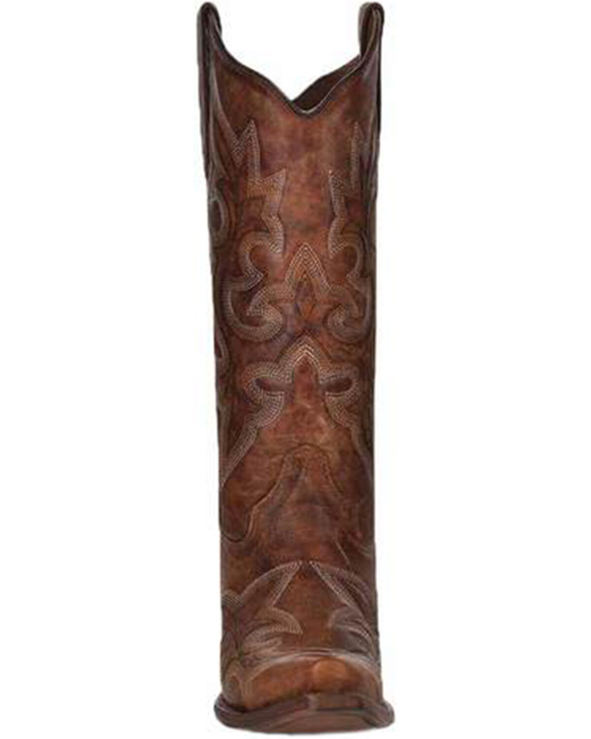 Image #3 - Circle G Women's Tan Embroidery Western Boots - Snip Toe, Tan, hi-res