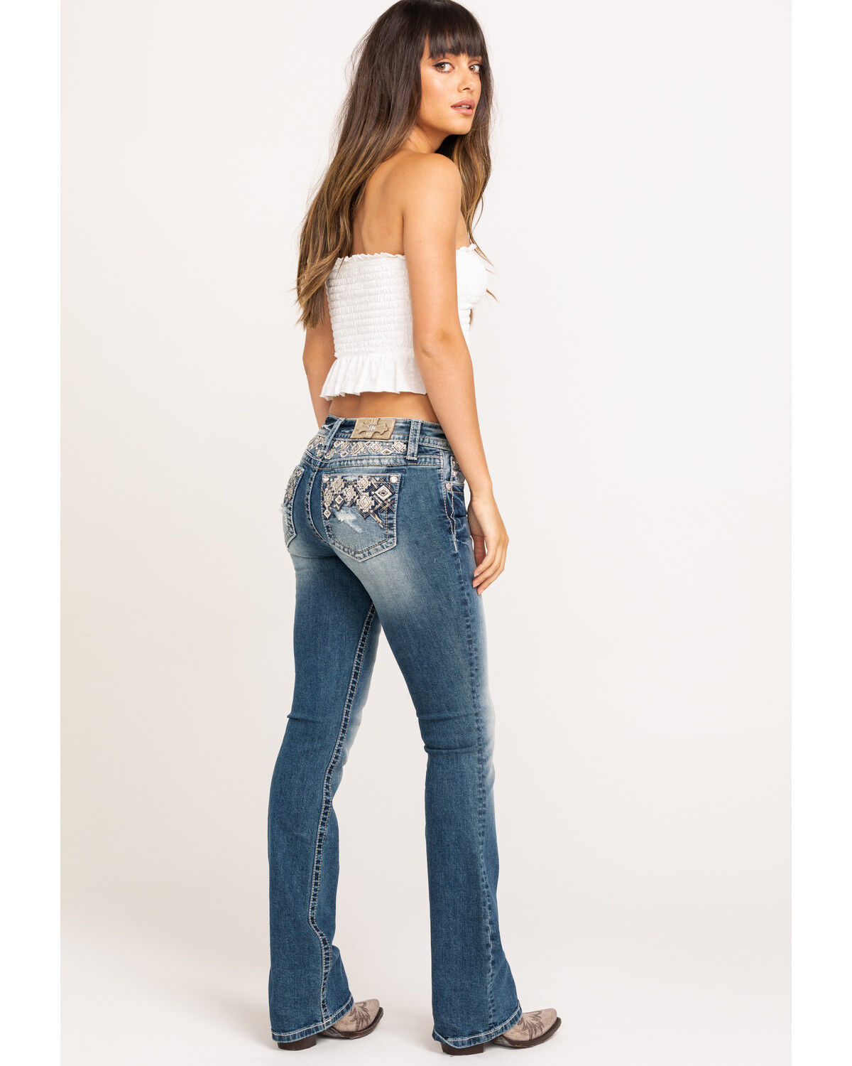 Miss me low rise jeans womens