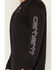 Image #3 - Carhartt Men's Force Sun Defender&trade; Lightweight Long Sleeve Graphic T-Shirt, Black, hi-res