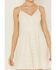 Image #3 - Molly Bracken Women's Lace Sleeveless Mini Dress, Cream, hi-res