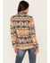 Image #4 - Idyllwind Women's Southwestern Striped Shacket, Medium Brown, hi-res