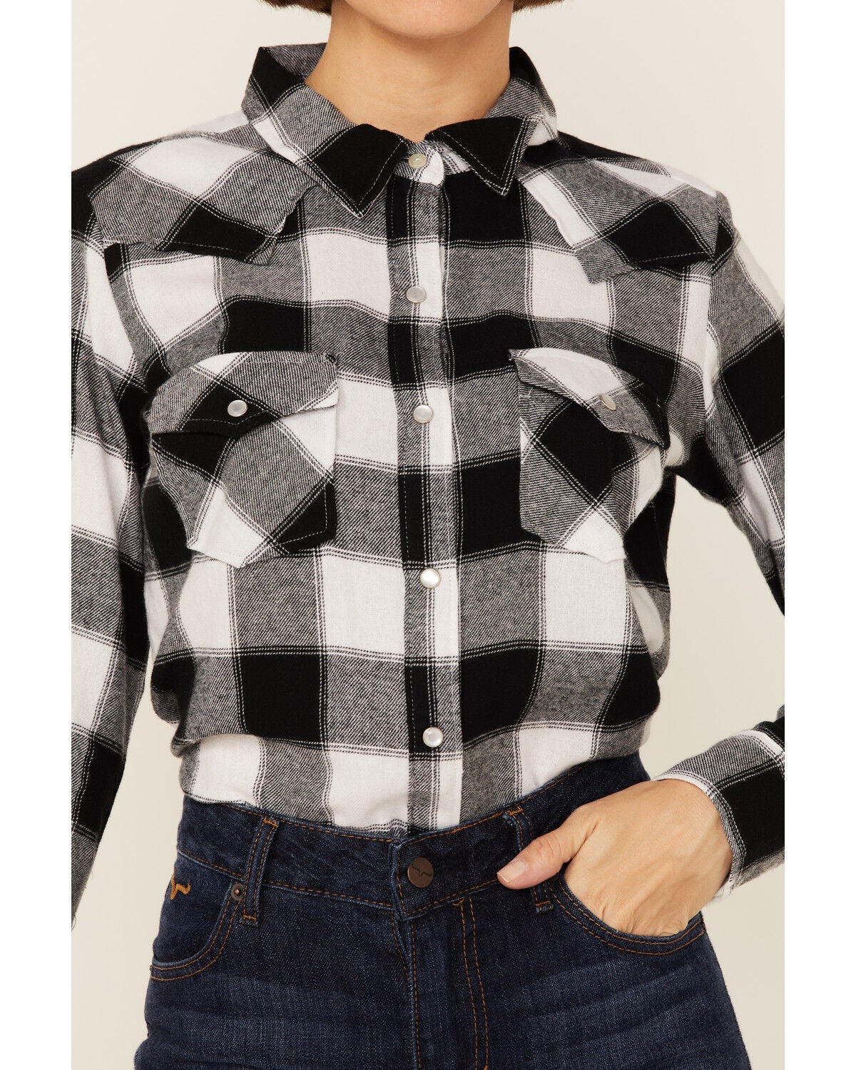 Wrangler Women's Buffalo Plaid Long 