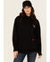 Image #1 - Troll Co Women's Rosie Graphic Hoodie, Black, hi-res