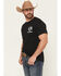 Image #3 - Buckwear Men's Ram Camo Print Logo Short Sleeve Graphic T-Shirt, Black, hi-res