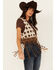 Image #2 - Miss Me Women's Crochet Fringe Vest , Cream, hi-res