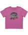 Image #1 - Carhartt Toddler Girls' Off Road Short Sleeve T-Shirt, Pink, hi-res