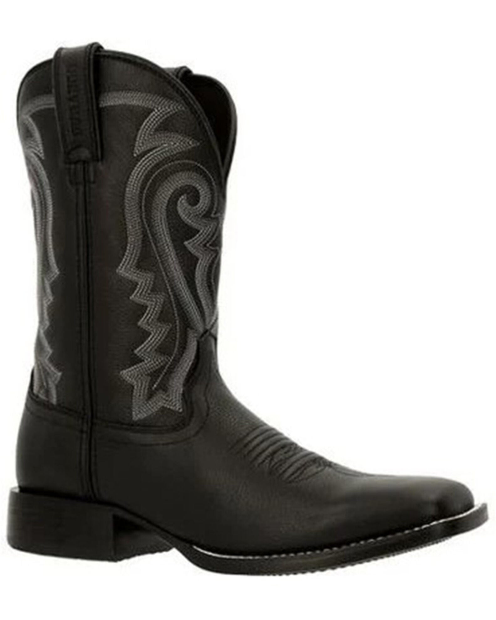 Product Name Durango Men's Westward Onyx Western Boots Broad Square Toe