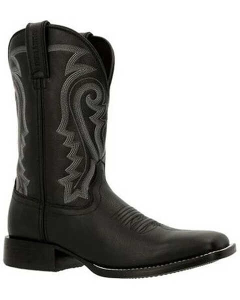 Image #1 - Durango Men's Westward Onyx Western Boots - Broad Square Toe, Black, hi-res