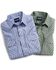 Image #2 - Wrangler Men's Assorted Classic Short Sleeve Western Shirt - Big & Tall, Stripe, hi-res