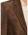 Image #4 - Circle S Men's Embroidered Micro-Suede Sportcoat, Chestnut, hi-res