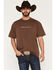 Image #2 - Morgan Wallen Men's Short Sleeve Graphic T-Shirt, Brown, hi-res