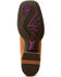 Image #5 - Ariat Women's San Angelo VentTEK 360 Performance Western Boots - Broad Square Toe, Brown, hi-res