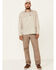 Hooey Men's Solid Habitat Sol Long Sleeve Pearl Snap Western Shirt , Tan, hi-res