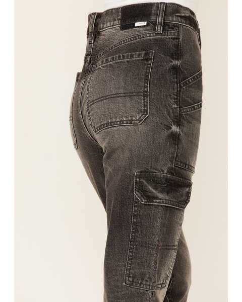 Image #3 - Daze Denim Women's Straight Leg Jeans, Black, hi-res