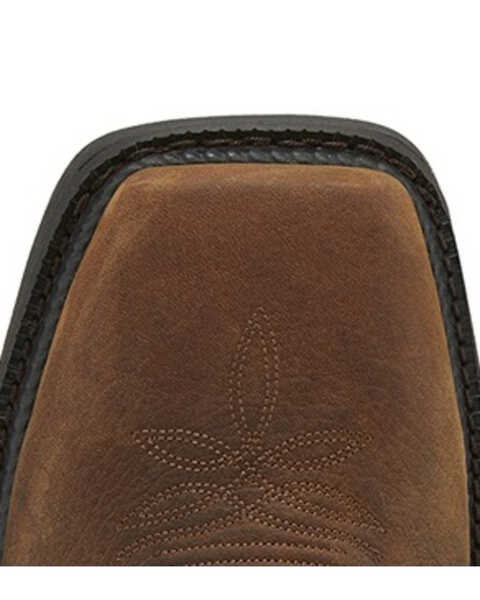 Image #4 - Tony Lama Men's Diboll Rust Diamond Plate Western Work Boots - Composite Toe, Rust Copper, hi-res