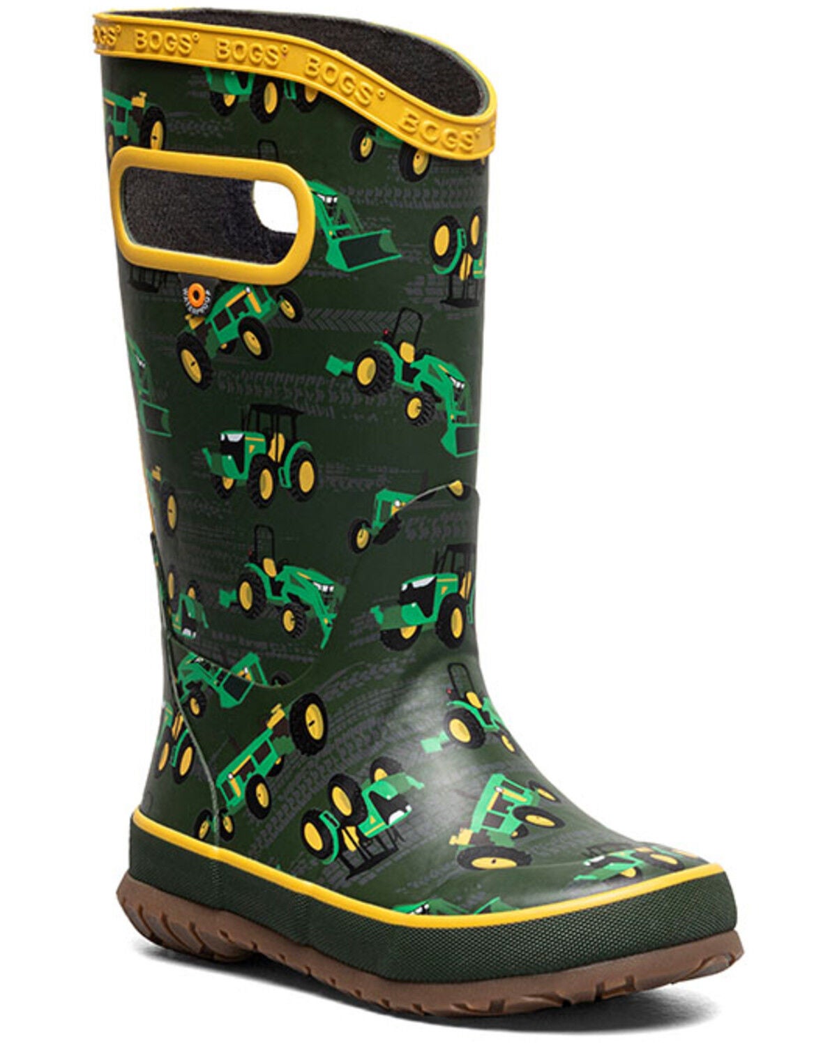 Bogs Boys' Rainboot Tractor Rain Boots, Multi, hi-res