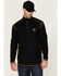 Image #1 - Cody James Men's FR Knit 1/4 Zip-Front Work Pullover, Black, hi-res
