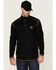 Image #1 - Cody James Men's FR Knit 1/4 Zip-Front Work Pullover , Black, hi-res