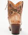 Image #5 - Shyanne Women's Weslia Western Booties - Round Toe, Honey, hi-res