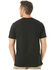 Image #2 - Wrangler Riggs Men's Solid Black Performance Short Sleeve Pocket Work T-Shirt, Black, hi-res