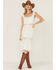 Idyllwind Women's Utopia Gauze Midi Dress, White, hi-res