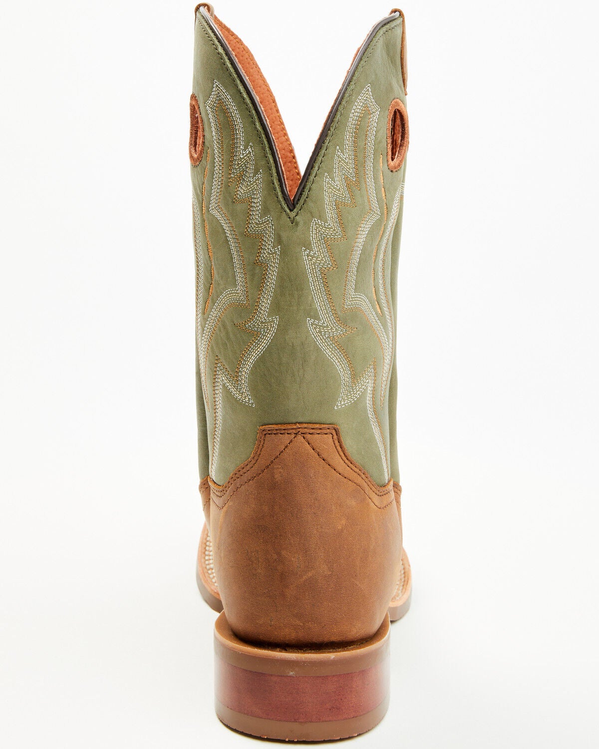 Image #5 - Dan Post Men's Leighton Performance Western Boots - Broad Square Toe, Brown, hi-res