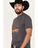Image #2 - Wrangler Men's Scenic Outline Logo Graphic T-Shirt , Charcoal, hi-res