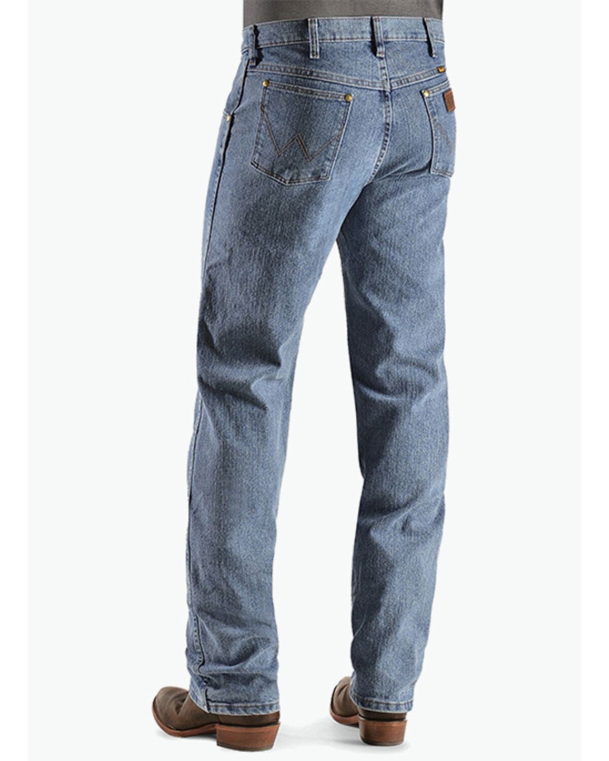 Wrangler Men's Premium Performance Advanced Comfort Cowboy Cut&reg; Stretch Denim Jeans - Tall, Blue, hi-res