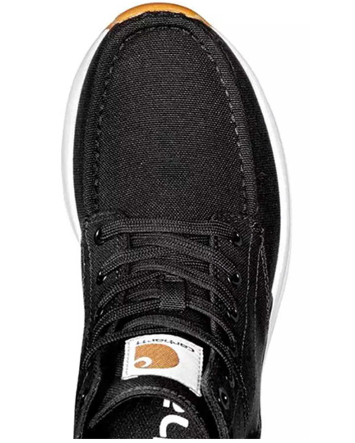Image #6 - Carhartt Women's Haslett 5" Moc Canvas Chukka Shoes - Soft Toe, Black, hi-res