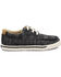 Image #2 - Wrangler Footwear Youth Classic Low Top Shoe, Black/white, hi-res