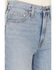 Image #2 - Levi's Premium Women's Light Wash High Rise Far and Wide Ribcage Wide Leg Jeans, Light Wash, hi-res