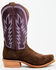 Image #2 - Hyer Men's Culver Roughout Western Boots - Square Toe , Brown, hi-res