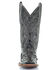 Corral Vintage Black Python Inlay Cowgirl Boots - Square Toe, Black, hi-res