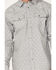 Image #3 - Cody James Men's FR Spaced Diamond Print Long Sleeve Pearl Snap Work Shirt - Big , Grey, hi-res