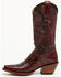 Image #3 - Shyanne Women's Aspen Exotic American Alligator Western Boots - Snip Toe, Black Cherry, hi-res