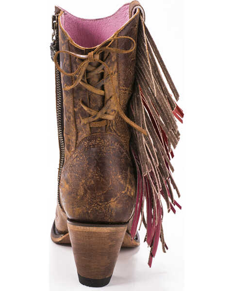 Image #6 - Junk Gypsy by Lane Women's Brown Spirit Animal Boots - Snip Toe , Brown, hi-res