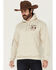 Image #2 - Riot Society Men's Boot Barn Exclusive Fiesta Til Death Cowgirl Graphic Hooded Sweatshirt, Sand, hi-res