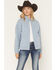Image #1 - Cleo + Wolf Women's Harper Quilted Jacket, Light Blue, hi-res