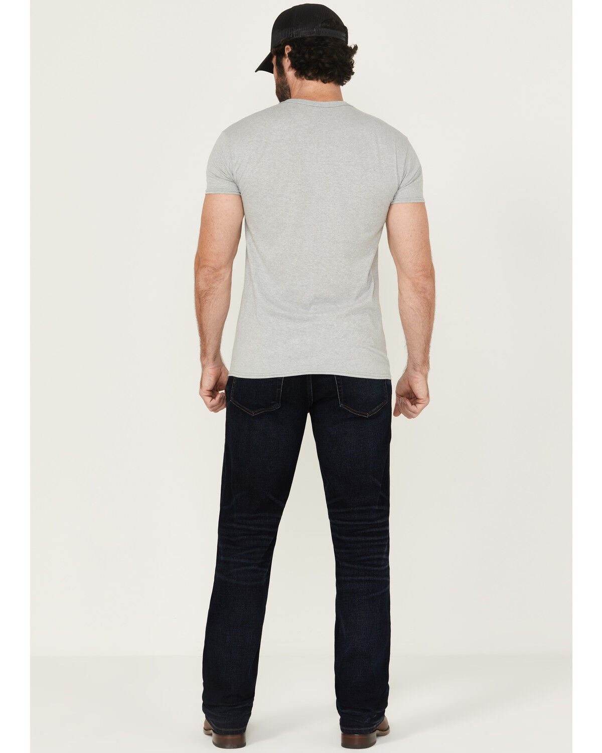 Image #3 - Brothers and Sons Men's Tucker Slim Straight Stretch Denim Jeans, Dark Wash, hi-res