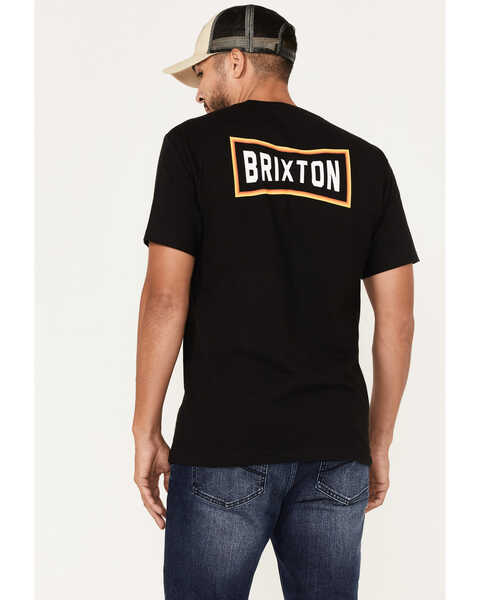 Image #4 - Brixton Men's Truss Logo Graphic T-Shirt, Black, hi-res