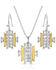 Image #1 - Montana Silversmiths Women's Savannah Nights Jewelry Set, Silver, hi-res