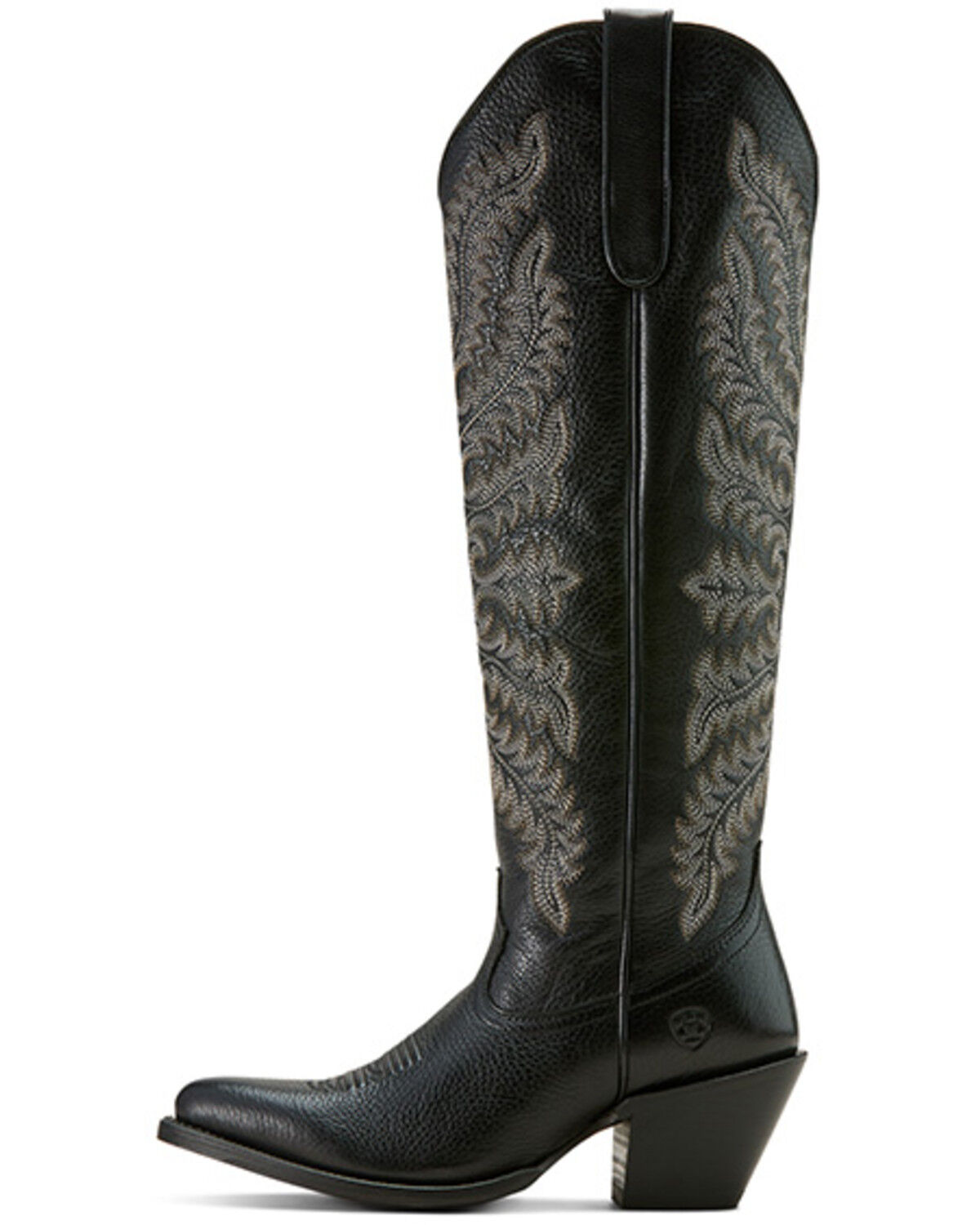 Image #2 - Ariat Women's Helena Tall Western Boots - Round Toe, Black, hi-res