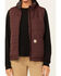 Carhartt Women's Rain Defender® Relaxed Fit Lightweight Insulated Vest , Wine, hi-res