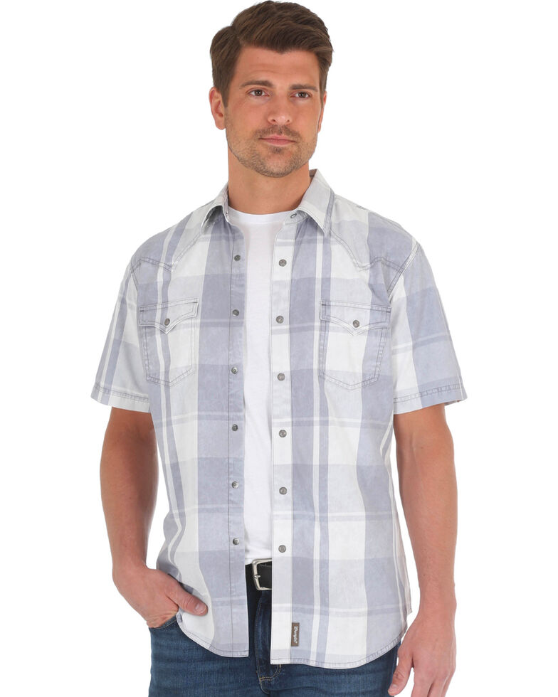 wrangler grey shirt