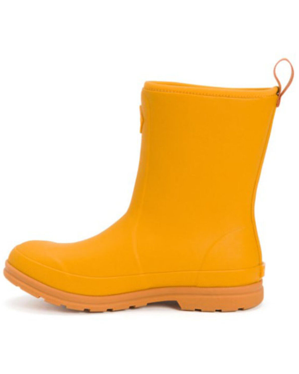 Yellow muck boots