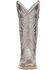 Image #3 - Corral Girls' Metallic Western Boots - Square Toe, Lilac, hi-res