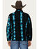 Image #4 - Rock & Roll Denim Men's Southwestern Print Berber Pullover, Teal, hi-res