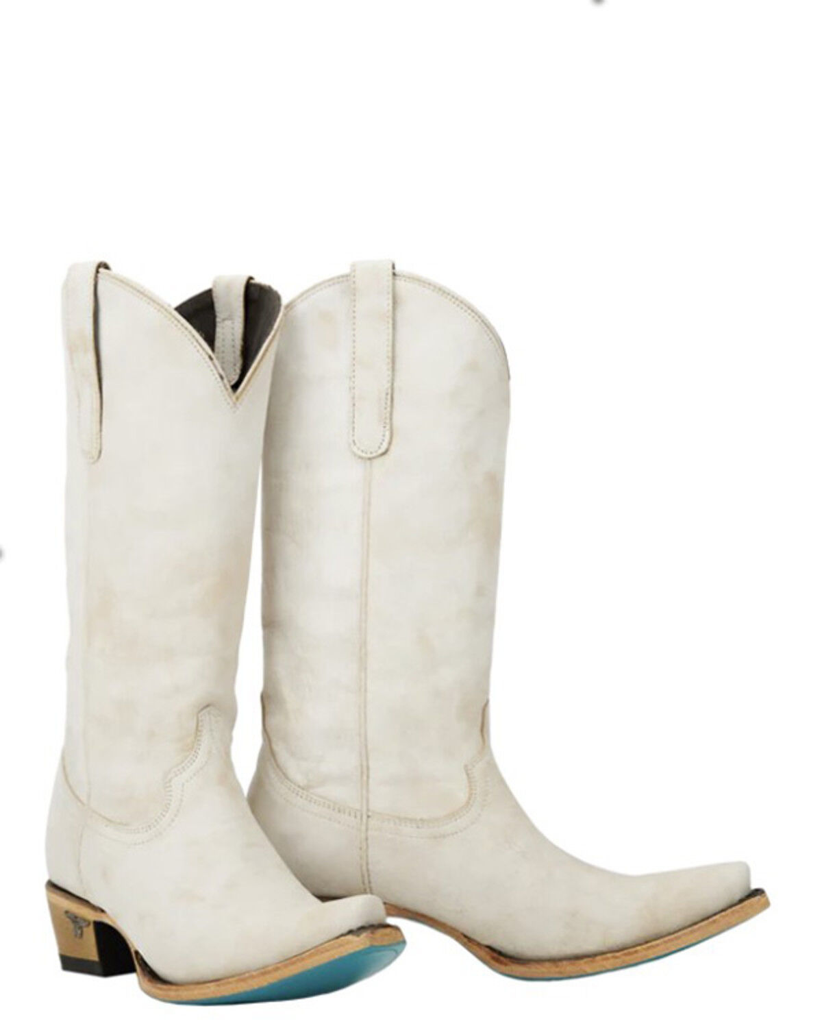 Image #1 - Lane Women's Emma Jane Western Boots - Snip Toe, Ivory, hi-res