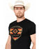 Image #2 - Ariat Men's Boot Barn Exclusive Southwestern Short Sleeve Graphic T-Shirt, Black, hi-res